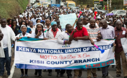 Nurses strike in Kenya